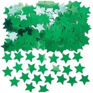 Green Stardust Table Confetti